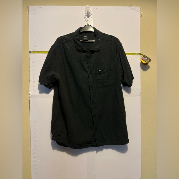 RVCA Other - Rvca short sleeve button up black medium